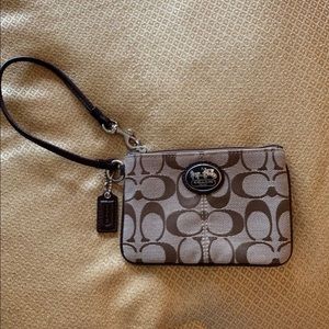 Authentic Coach Wristlet